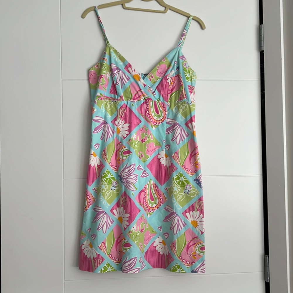 Lilly Pulitzer white label dress